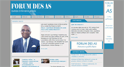 Desktop Screenshot of forumdesas.org