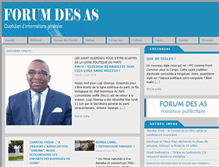 Tablet Screenshot of forumdesas.org